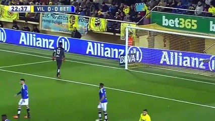 Вильярреал 0-0 Бетис Обзор матча 16.01.2016