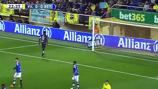 Вильярреал 0-0 Бетис Обзор матча 16.01.2016