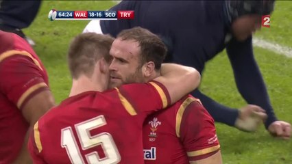 VIDEO. Pays de Galles-Ecosse : Roberts conclut l’excellent travail des avants gallois !