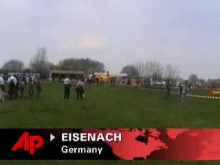 Amateur Video Catches Plane Going Into Crowd