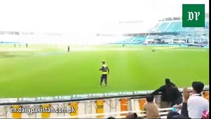 PSL Afridi ka Ground mai dance!!