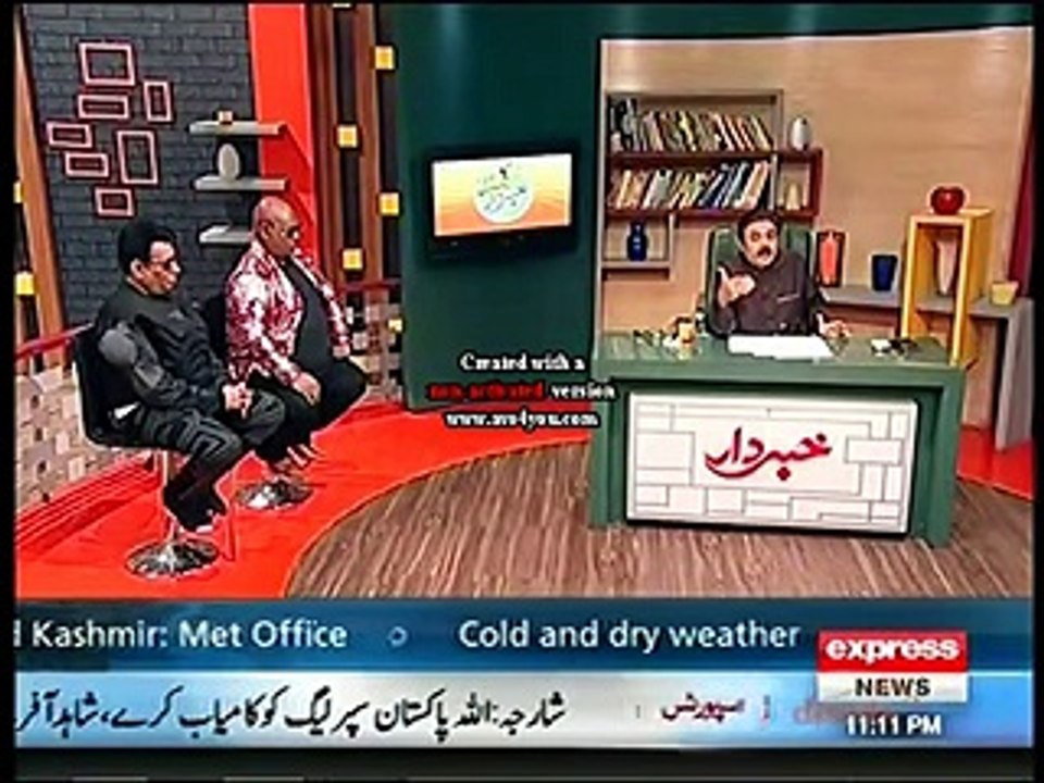 Khabardar with Aftab Iqbal - 11 February 2016 - The Matrix -Jazzi Collection