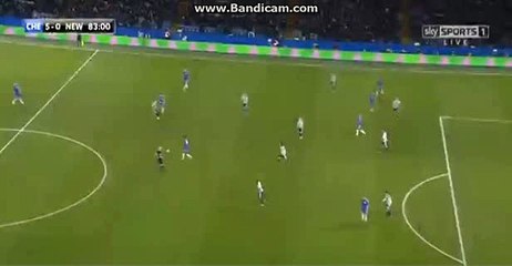 Chelsea	5-0	Newcastle Utd  GOAL traore B. (Azpilicueta C.)