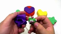 Play Doh Surprise Eggs Peppa Pig Scooby doo Mickey Mouse SpongeBob Minions
