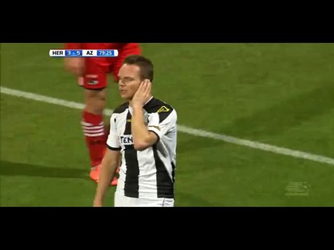 Amazing Own Goal Thomas Bruns - Heracles 3-5 AZ Alkmaar (13.02.2016) Eredivisie