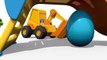 CATERPILLAR EXCAVATOR Surprise Eggs Hot & Cold Playground Games Excavator Max!