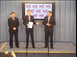 Poseł Robert Winnicki - konferencja z 10 lutego 2016 r.