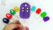 Learn Numbers Counting 1-10 for Toddlers Kids Children with Ice Cream Popsicle