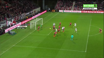 0-2 Diego Rolán Goal France  Ligue 1 - 13.02.2016, Guingamp 0-2 Girondins Bordeaux