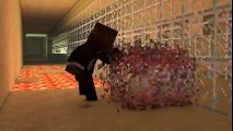 Minecraft Animation - FUNNIEST MOMENTS DEATH RUN (Animated Short)