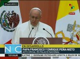 Papa Francisco: la mayor riqueza de México radica en su juventud