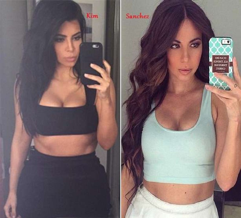 Kim Kardashian Amazing Lookalike