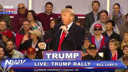 Everybody Is Talking About The Sunglasses Guy At Trump Rally Clemson