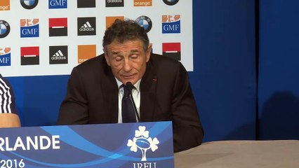 XV de France - Novès : "Une solidarité énorme"