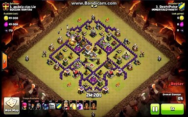 Coc Th8 war GOWIPE Attack Strategy 2016 New Update