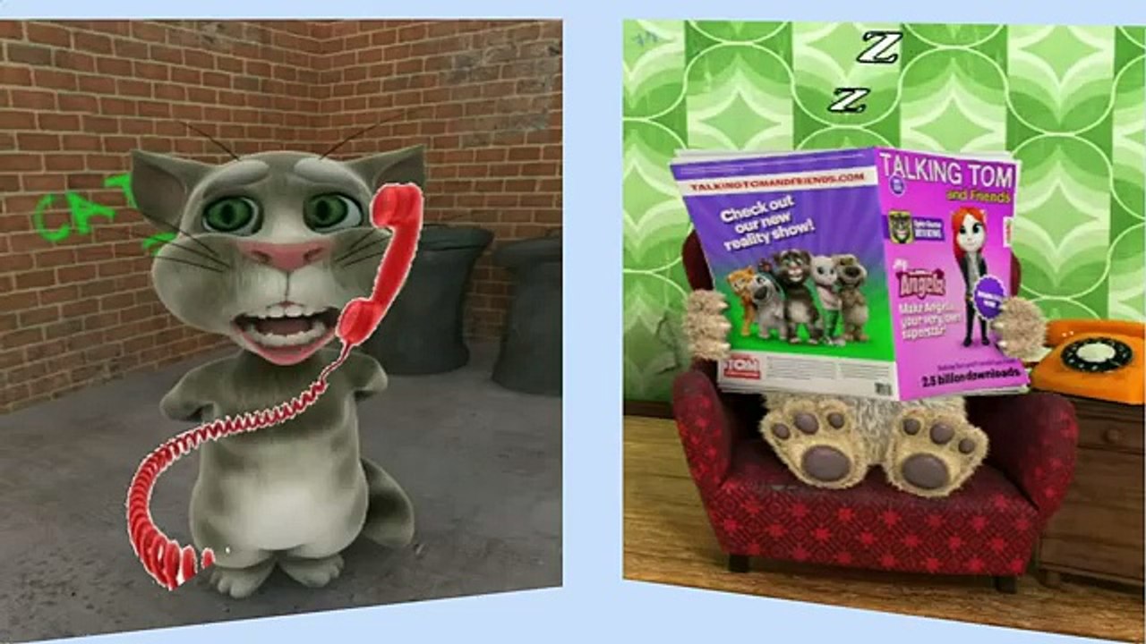 Talking Tom and Ben ep.2 - Prank call. A funny conversation a phone 2016