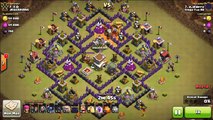 3 Stars Clan War (TH8 VS TH8)- GOWIPE Attack Strategy Townhall 8