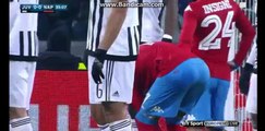 Juventus 0-0 Napoli Half Time Goals 13-02-2016