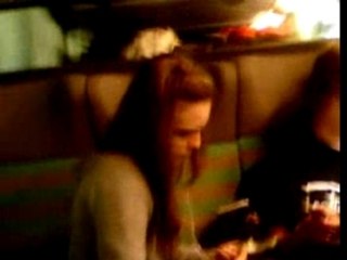 retour de deauville dans le train