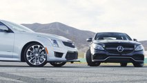 2016 Mercedes-AMG C63 S, vs, 2016 Cadillac ATS-V