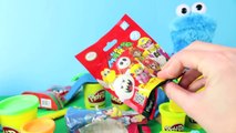 Giant PLAY DOH Egg Kinder Surprise Egg & Choco Treasure Surprise Toys Cookie Monster   Bli