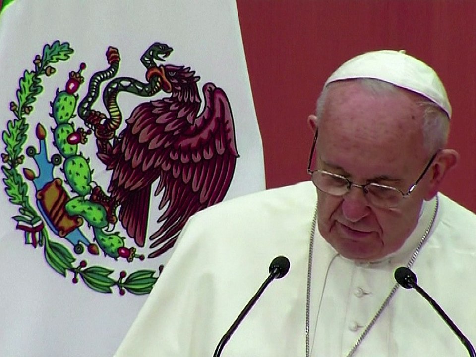 Sécurité et trafic de drogues: le pape sermonne le gouvernement mexicain et les évêques