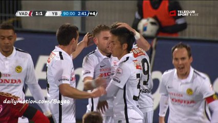 Alexander Gerndt Goal HD - Vaduz 1-1 Young Boys - 13-02-2016