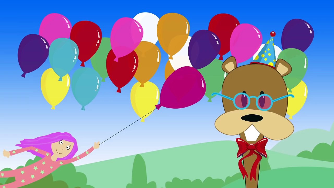 Pretty Balloons (balloon song for learning colors)