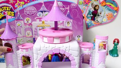 Скачать видео: Glitzi Globes Spin n Sparkle Castle Playset ❤ DIY Glitzi Disney Princess Castle ❤ Belle Ariel