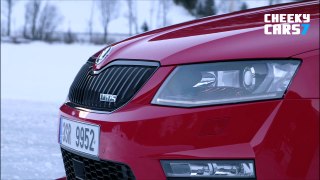 Skoda Octavia Combi RS 4x4 2016 drive on snow