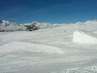 Snowpark Les Arcs - Big air 2007