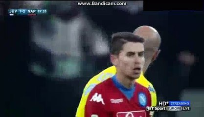 Simone Zaza Goal Juventus 1-0 SSC Napoli Serie A