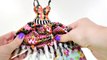 Play Doh HUGE Monster High Gooliope Jellington Doll Making Playdo Roses for Monster High Dolls