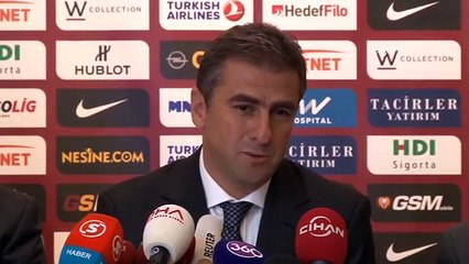 Hamzaoğlu'nun imza töreninde duygusal anlar