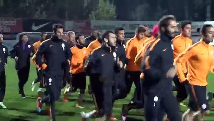 Galatasaray'da Hamza Hamzaoğlu ilk antrenmanına çıktı
