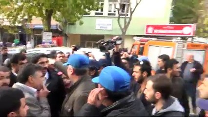 Polis müdürü ile tartışan DBP İl Başkanı: Ben Validen üstünüm