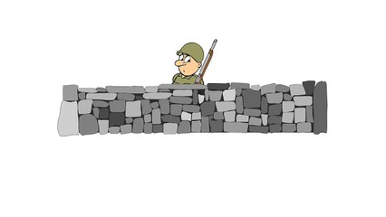 Gun fight sound effect