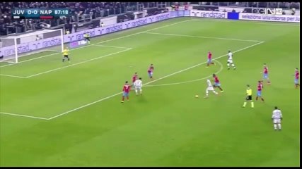 هدف فوز يوفينتوس علي نابولي من الاسبوع 25 الدوري الايطالي 13-2-2016