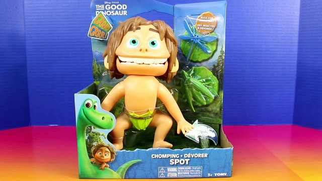 Disney Pixar The Good Dinosaur Chomping Spot Eats Disney Cars Lightning McQueen & Dusty Cr