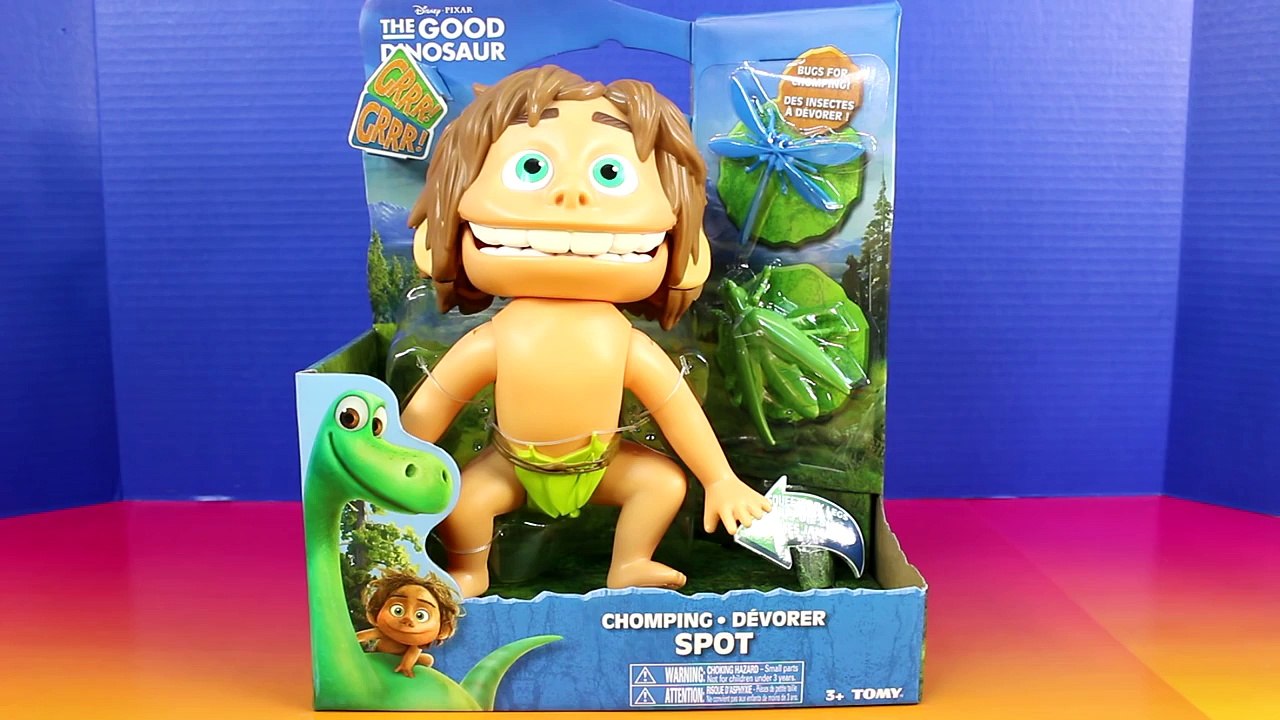 Disney Pixar The Good Dinosaur Chomping Spot Eats Disney Cars Lightning McQueen & Dusty Cr