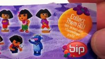 3 DORA THE EXPLORER Toy Kinder Surprise Eggs Unboxing gift Chocolate toy Dora la explorado