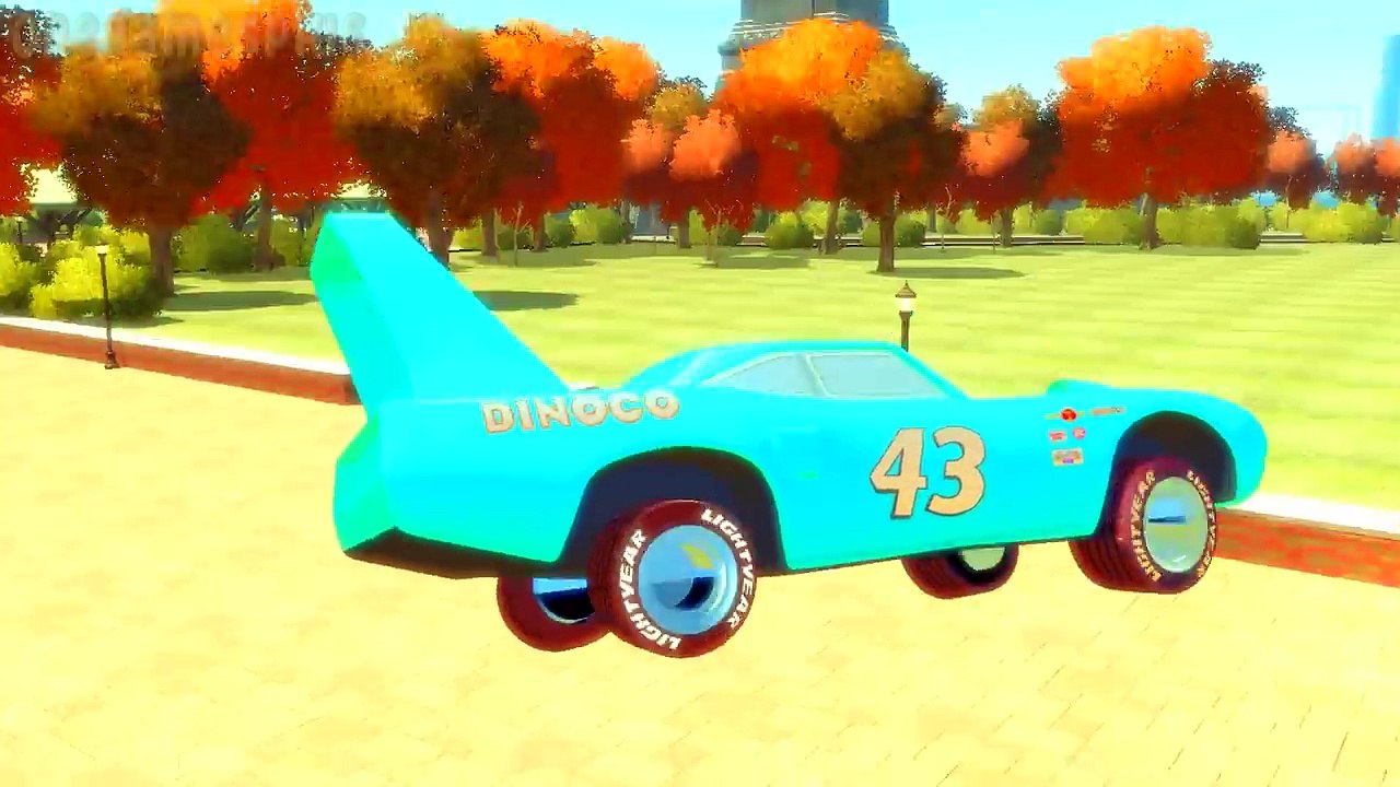 Hukl & Disney Car Lightning McQueen Nursery Rhymes Children Songs The Muffin Man