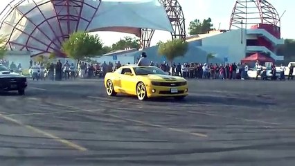 Police car join the Cars Drift show