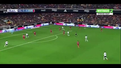 Passe décisive de Feghouli contre l'Espanyol