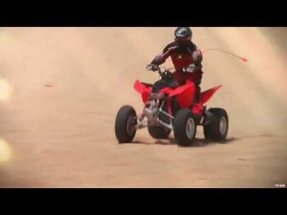 ATV Quad Riding on Sand