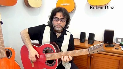 Quality trebles are less common / Learning contemporary flamenco guitar online Ruben Diaz CFG Spain