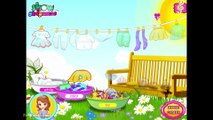 Sofia the First - Little Princess Sofia Washing Clothes - Disney Sofia the First Episode for Kids