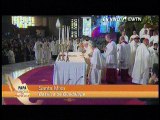 Papa Francisco inicia primera eucaristía masiva en la Basílica de Guadalupe durante su visita a México