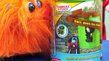 Thomas & Friends Spiral Tower Tracks Take N Play Toy Playset Review Fisher Price
