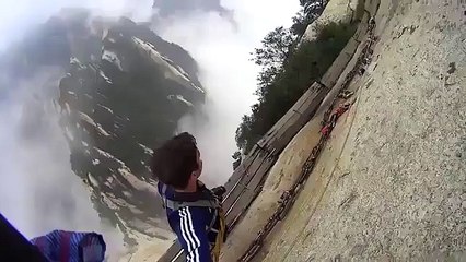 Прогулка по страшной тропе горы Хуашань